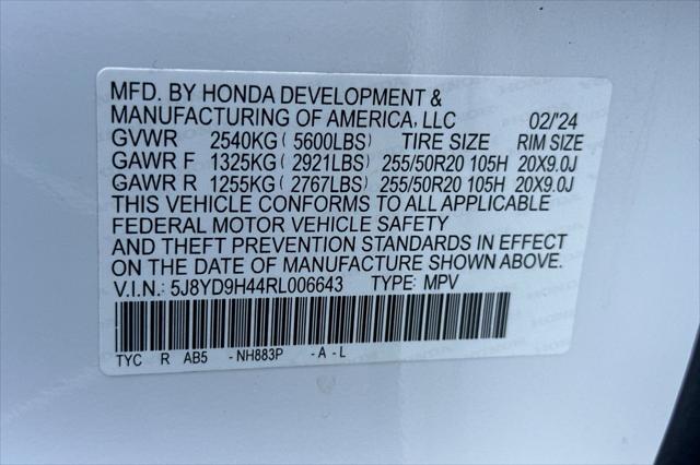 2024 Acura MDX Technology Package