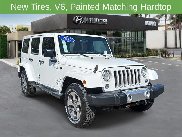 2017 Jeep Wrangler Unlimited Sahara 4x4 for sale in SANTA MONICA, CA