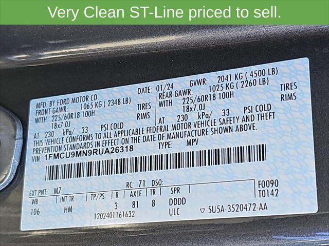 2024 Ford Escape ST-Line
