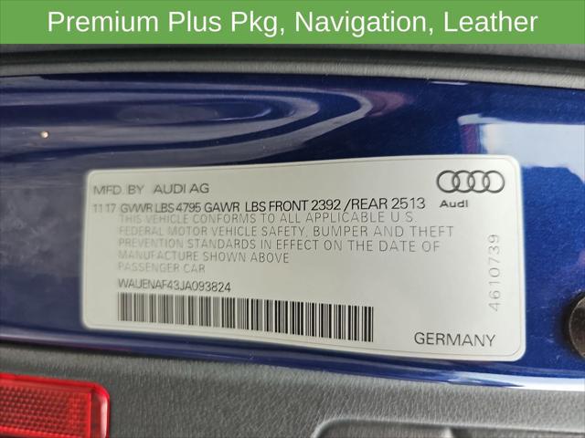 2018 Audi A4 2.0T Premium