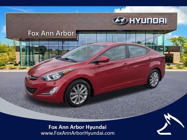 2014 Hyundai Elantra SE for sale in ANN ARBOR, MI