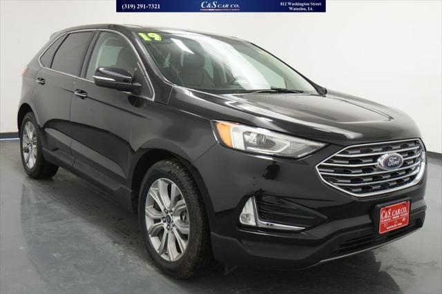 2019 Ford Edge Titanium for sale in WATERLOO, IA