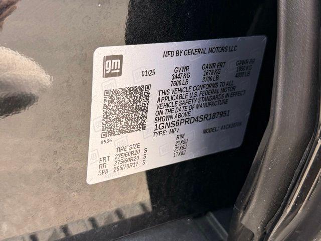 2025 Chevrolet Tahoe 4WD Z71