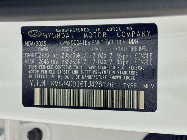 2026 Hyundai Tucson Hybrid Blue SE