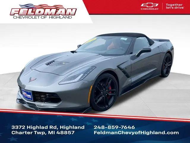 2016 Chevrolet Corvette Stingray Z51 for sale in Highland, MI