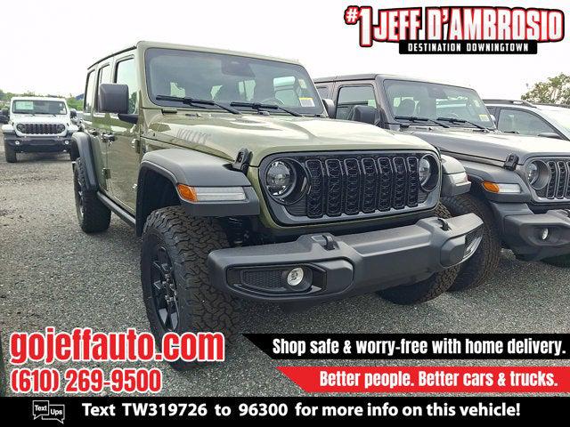 2026 Jeep Wrangler WRANGLER 4-DOOR WILLYS 2026 Jeep Wrangler WRANGLER 4-DOOR WILLYS