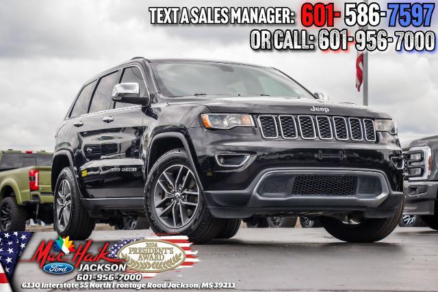2018 Jeep Grand Cherokee Limited 4x2 for sale in Jackson, MS