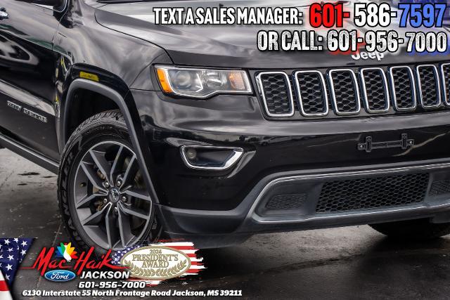2018 Jeep Grand Cherokee Limited 4x2