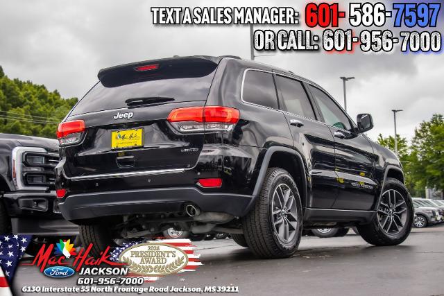 2018 Jeep Grand Cherokee Limited 4x2