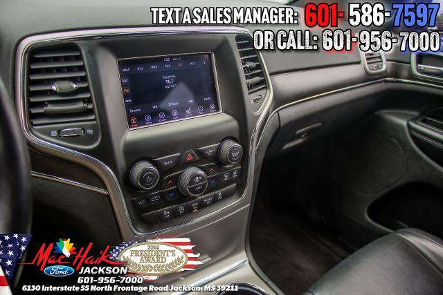 2018 Jeep Grand Cherokee Limited 4x2