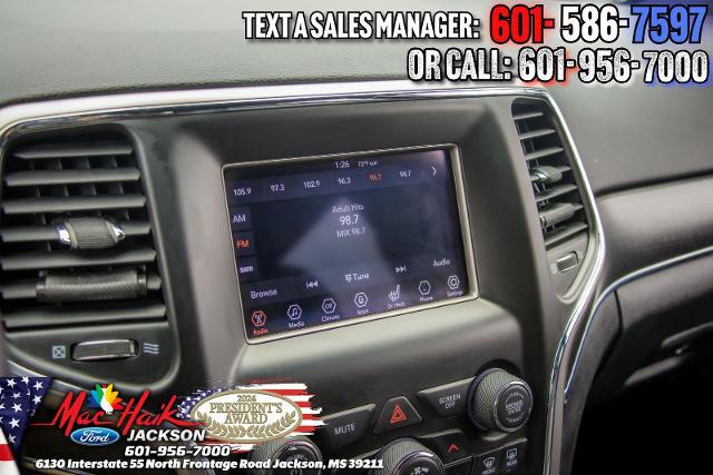 2018 Jeep Grand Cherokee Limited 4x2