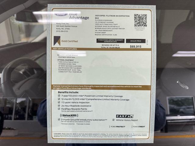 2025 Ford Expedition Platinum MAX