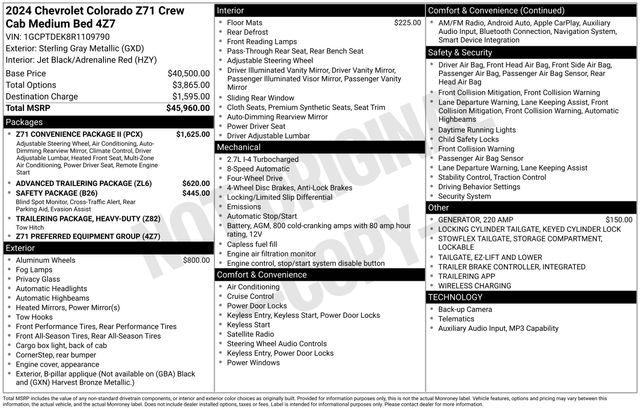 2024 Chevrolet Colorado 4WD Z71