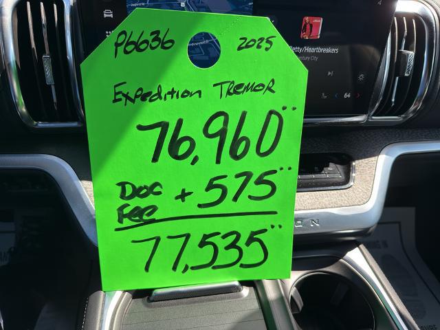 2025 Ford Expedition Tremor