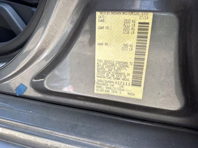 2015 Nissan Altima 2.5 S