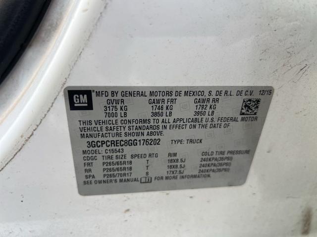 2016 Chevrolet Silverado 1500 1LT