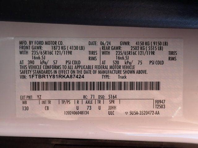 2024 Ford Transit Cargo Van Base