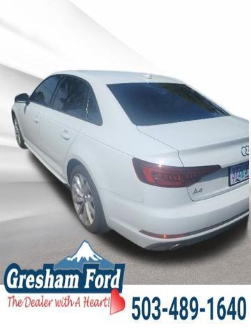 2018 Audi A4 2.0T Tech Premium