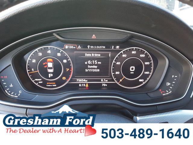 2018 Audi A4 2.0T Tech Premium