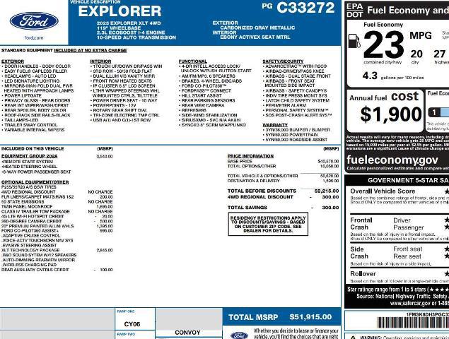 2023 Ford Explorer XLT