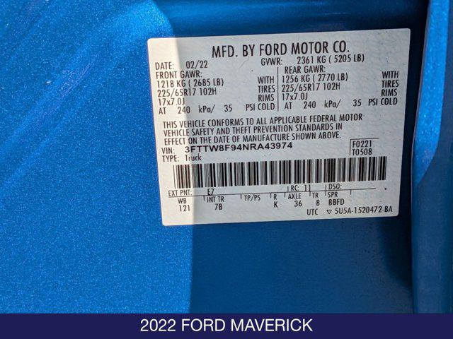 2022 Ford Maverick XLT