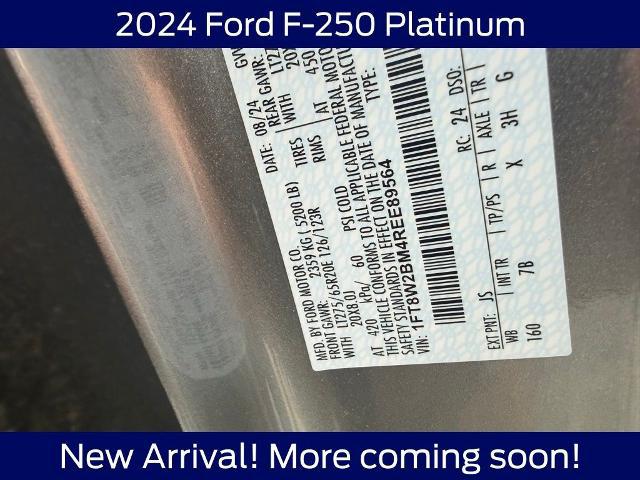 2024 Ford F-250 Platinum