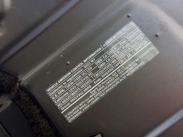2022 Nissan Altima SR FWD