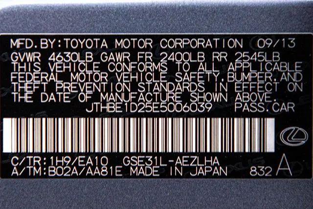 2014 Lexus IS 350 350