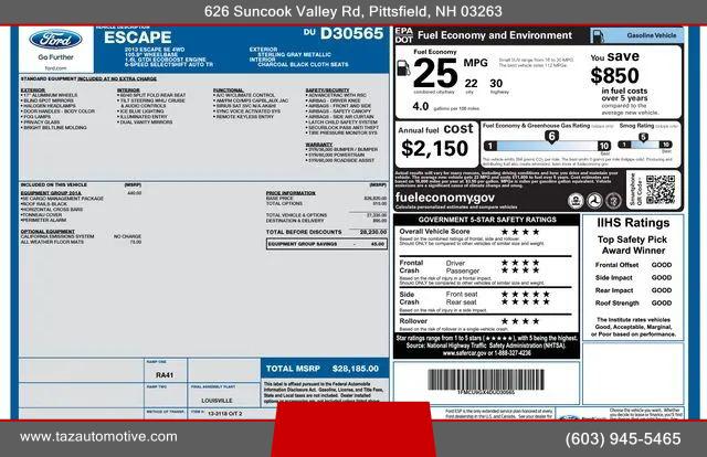 2013 Ford Escape SE