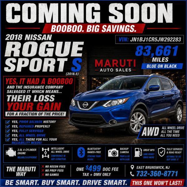 2018 Nissan Rogue Sport S