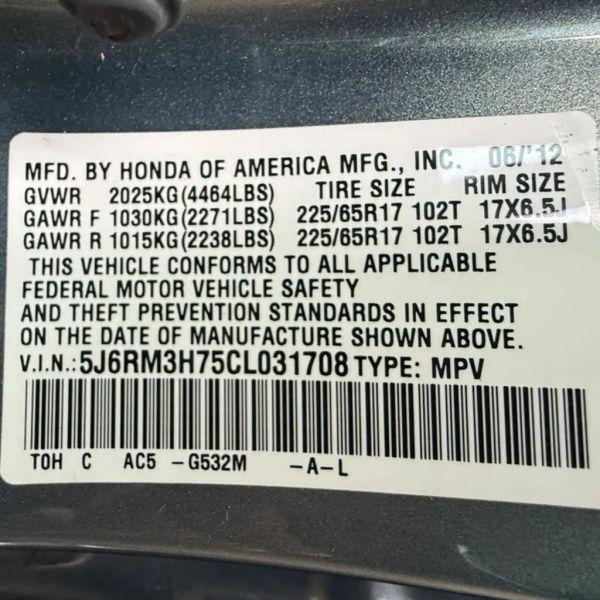 2012 Honda CR-V EX-L