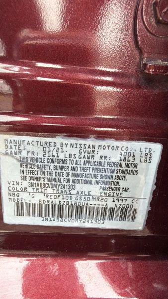 2021 Nissan Sentra SV Xtronic CVT