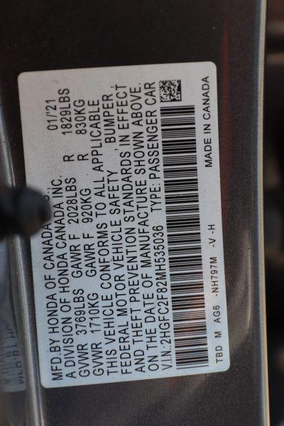 2021 Honda Civic Sport