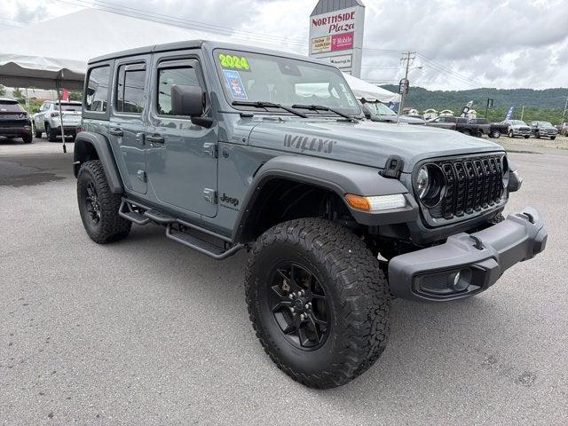 2024 Jeep Wrangler 4-Door Willys 4x4 2024 Jeep Wrangler 4-Door Willys 4x4