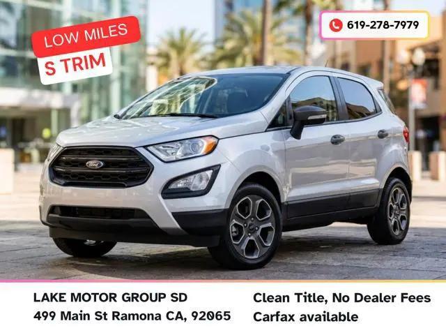 2021 Ford EcoSport S for sale in Ramona, CA