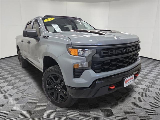2024 Chevrolet Silverado 1500 4WD Crew Cab Short Bed Custom Trail Boss