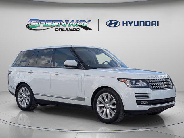 2017 Land Rover Range Rover 3.0L V6 Turbocharged Diesel HSE Td6 for sale in ORLANDO, FL