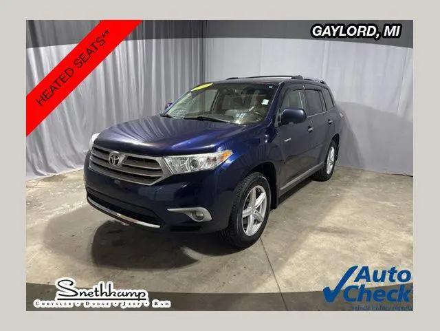 2012 Toyota Highlander Limited V6 for sale in gaylord, MI