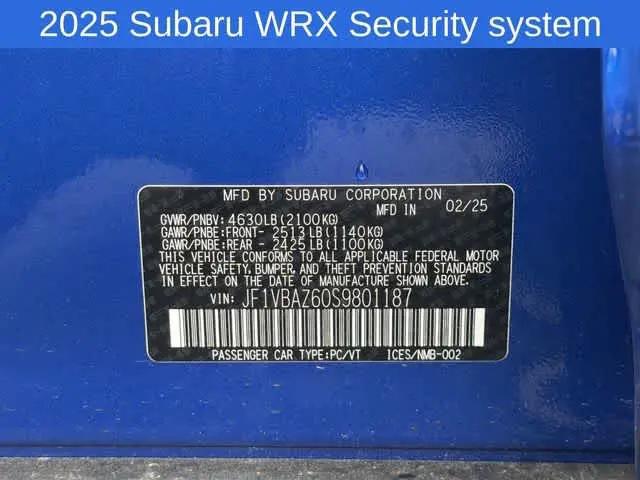 2025 Subaru WRX tS