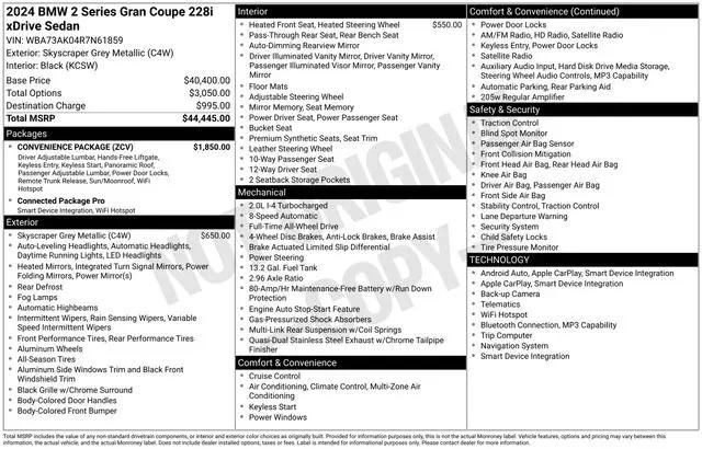 2024 BMW Coupe xDrive