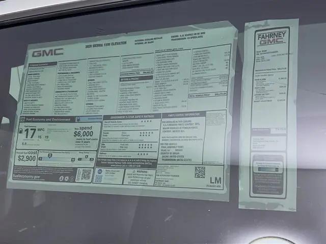 2026 GMC Sierra 1500 Crew Cab, Short Bed, Elevation, 4WD