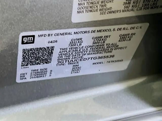 2026 GMC Sierra 1500 Crew Cab, Short Bed, Elevation, 4WD