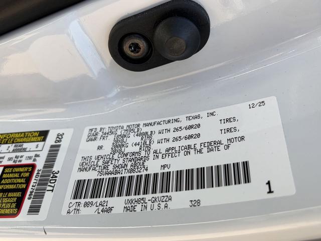 2026 Toyota Sequoia Platinum