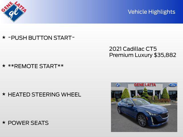 2021 Cadillac CT5 Premium Luxury