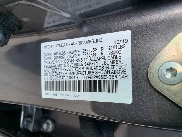 2020 Acura TLX Tech Package