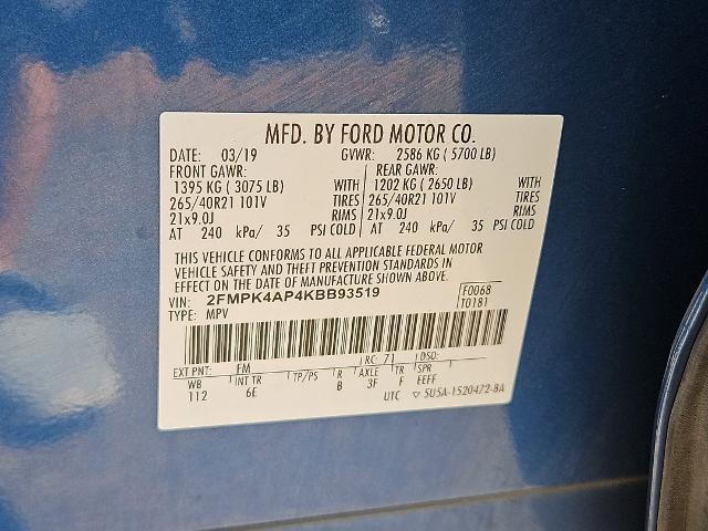 2019 Ford Edge ST