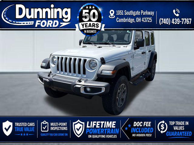 2018 Jeep Wrangler Unlimited Sport 4x4 for sale in Cambridge, OH