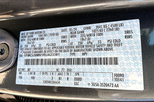 2024 Ford Escape ST-Line