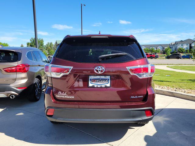 2016 Toyota Highlander XLE V6