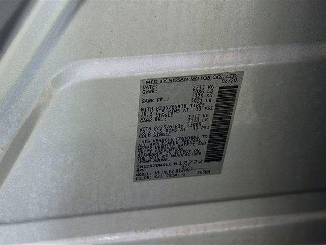2020 Nissan Pathfinder SV 4WD